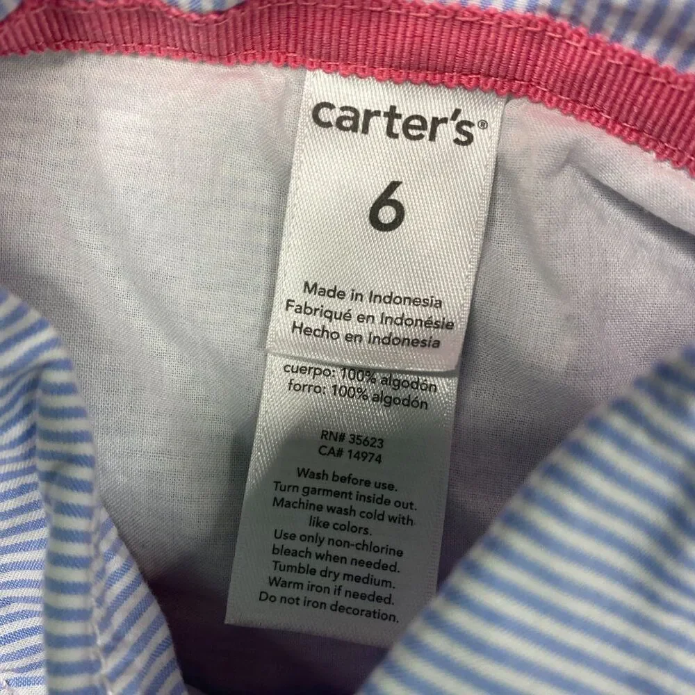 Carter's Long Sleeve Dress Size 6